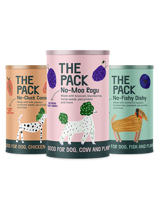 THE PACK No-Moo Quack Plant-Based Wet Dog Food