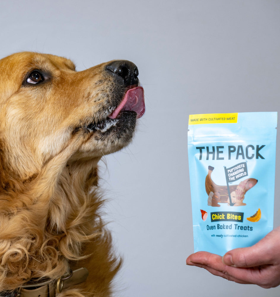 THE PACK Launches The World's First Dog Treat Containing Cultivated Meat