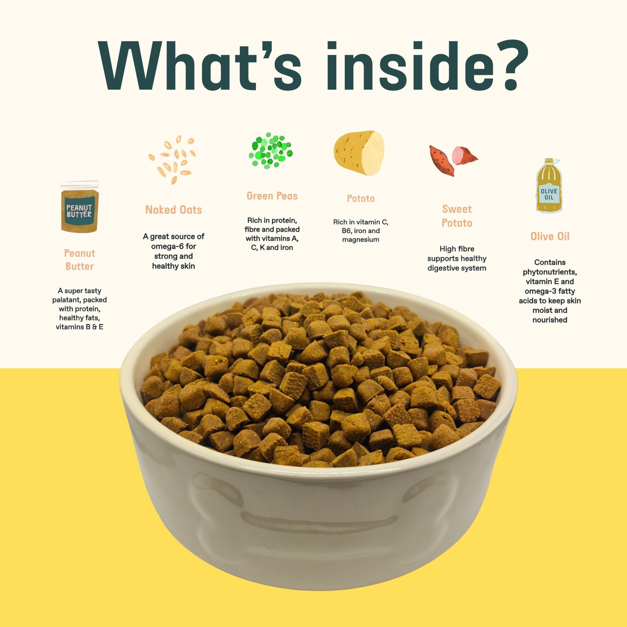 THE PACK Oven Baked Crunchy Feast Superfood Vegan Dry Dog Food Kibble